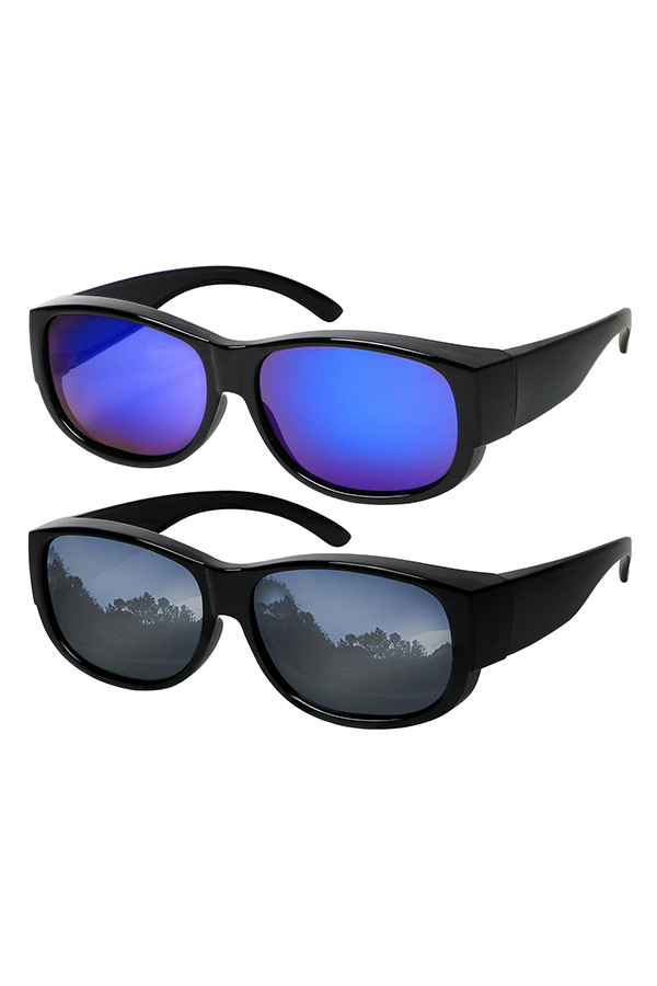 Amazon.com: DUCO Fit Over Sunglasses for Men Women Over Glasses Retro Round  Wraparound Polarized Sun Glasses DC8961 : Clothing, Shoes & Jewelry